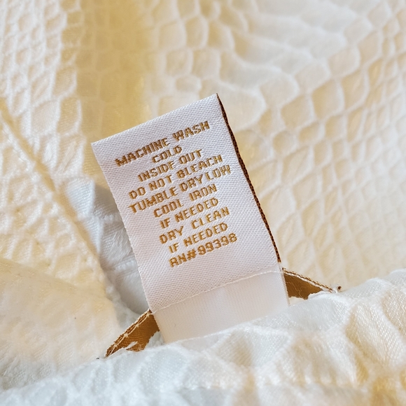 Eric cotton blend textured snake print pants C97 - Picture 3 of 7